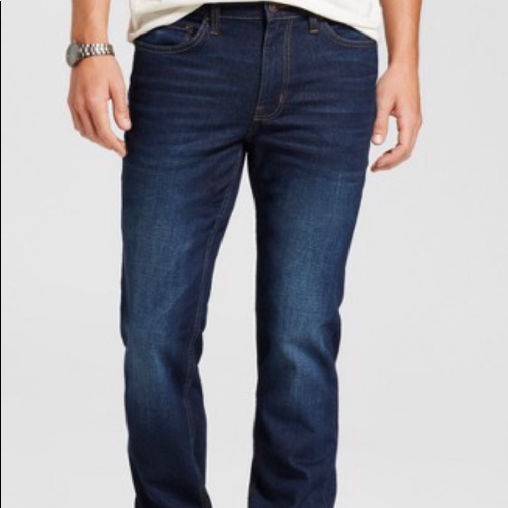 Men’s good fellow slim straight jeans